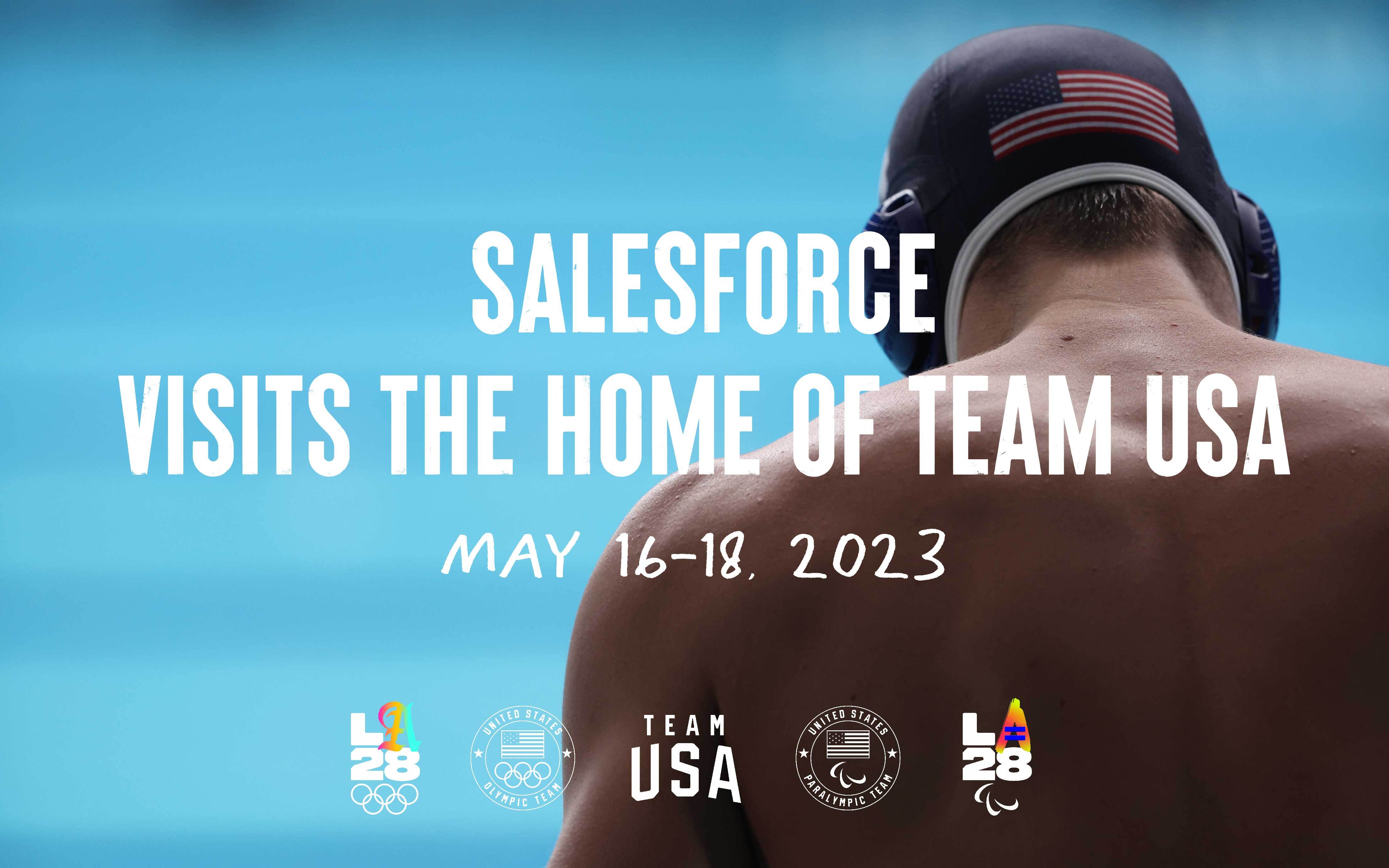 Salesforce Visits the Home of Team USA