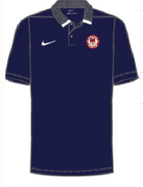 Men's Navy Nike Polo