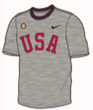 Men's Grey USA T-Shirt