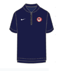 Women's Navy Olympic Nike Polo